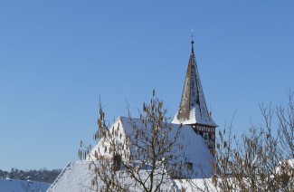 Johanneskirche im Winter