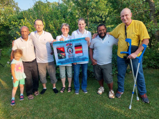 Gäste aus Kerowagi / PNG mit dem Partnerschaftskreis der Gemeinde